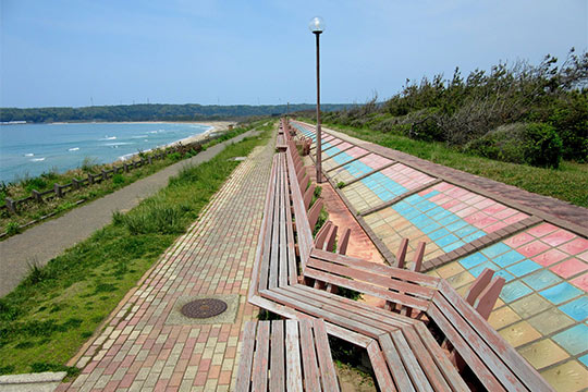 世界一長いベンチ