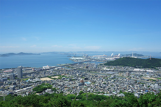 恋人の聖地　聖通寺山展望台（サン・アンジェリーナ）