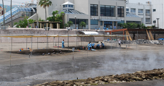 指宿温泉 砂むし会館 砂楽