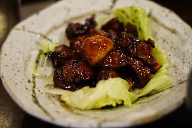 奥藤の鳥もつ煮