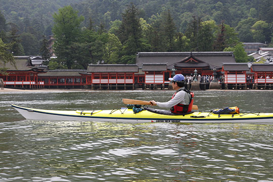 宮島シーカヤック