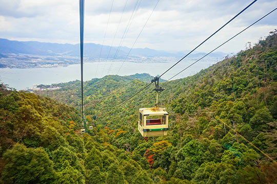 宮島ロープウエー