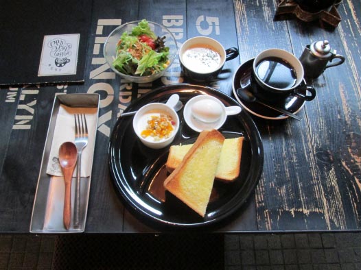 スパーキーズコーヒー モーニング