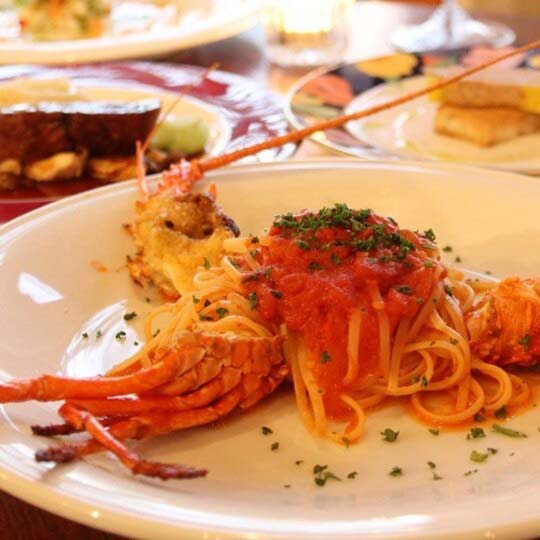 リストランテ フィッシュボーン 伊勢海老のパスタ