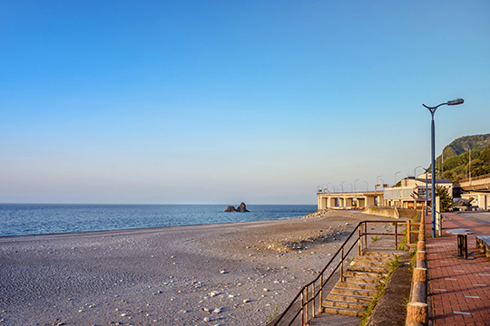 糸魚川　親不知海岸