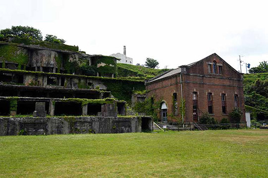 佐渡金山遺跡（北沢浮遊選鉱場跡）