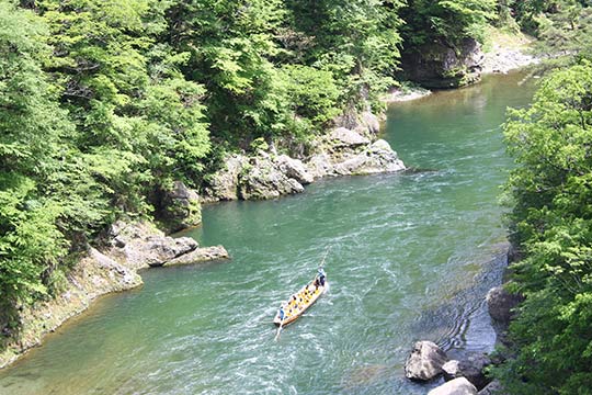 鬼怒川ライン下り