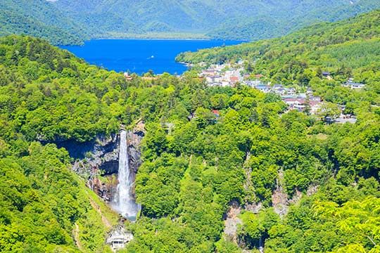 華厳ノ滝・中禅寺湖
