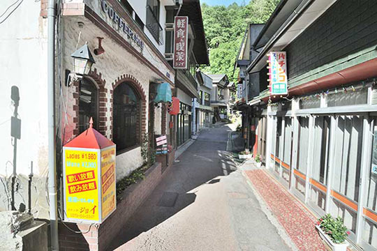 昭和レトロな街並み