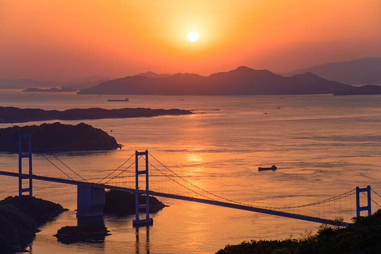 しまなみ海道 亀老山展望台