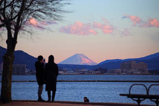 下諏訪町　湖浜