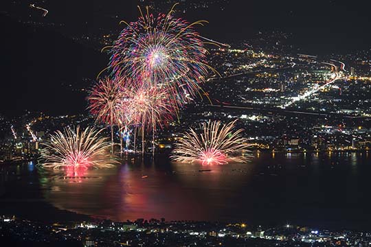 諏訪湖 花火大会