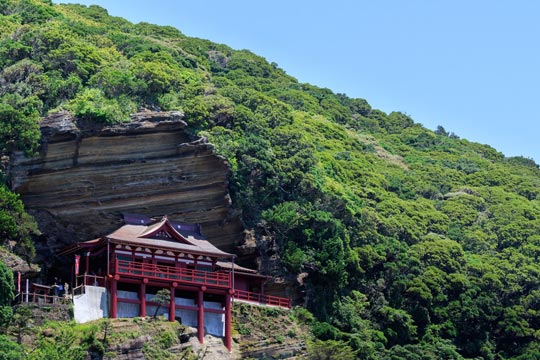 船形山大福寺 崖観音