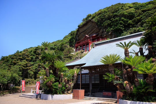 船形山大福寺 崖観音