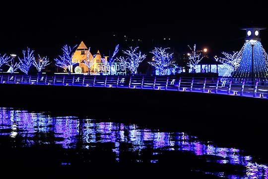敦賀港イルミネーション「ミライエ」