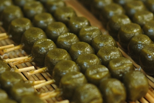 茶団子（宇治川餅本舗）