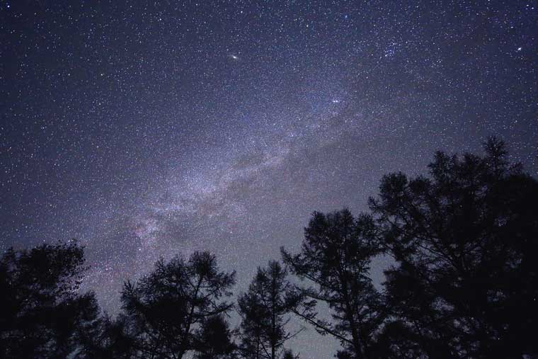 八ヶ岳の星空 （画像提供元：（一社）八ヶ岳ツーリズムマネジメント）