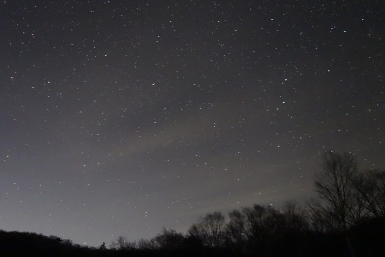 赤城山からの星空