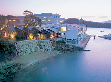 松島温泉　海のやすらぎ　ホテル竜宮の外観