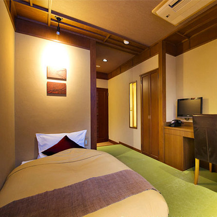 女性一人旅におすすめの温泉宿。四万温泉　柏屋旅館　シングルルーム