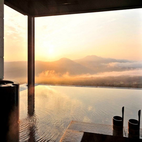 【新潟県】赤倉温泉　赤倉観光ホテル　露天風呂