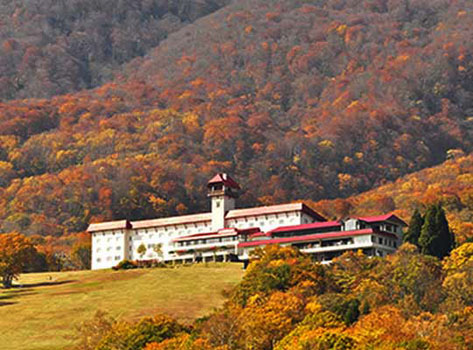 新潟県　赤倉温泉　赤倉観光ホテル 外観