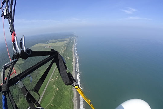 パラグライディング十勝