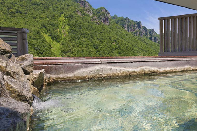 層雲峡　朝陽亭