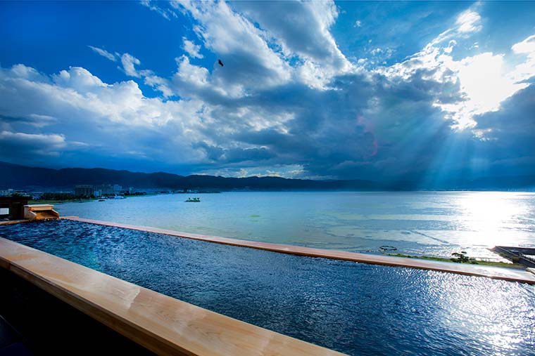 寛ぎの諏訪の湯宿 萃sui‐諏訪湖