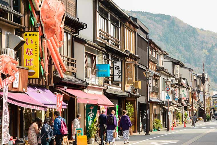 兵庫県　城崎温泉
