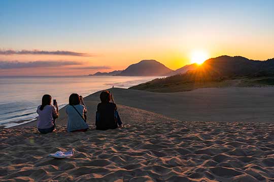 鳥取県　鳥取砂丘