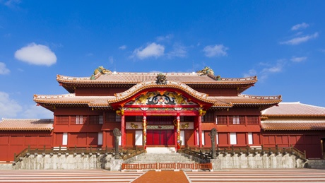 沖縄　首里城の正殿