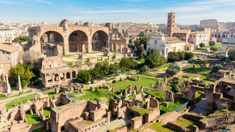 ローマ歴史地区、教皇領とサン・パオロ・フオーリ・レ・ムーラ大聖堂