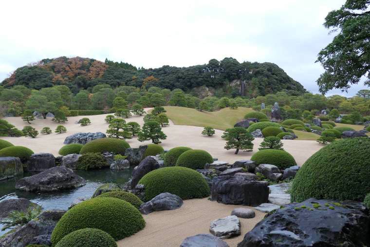 足立美術館の白砂青松庭