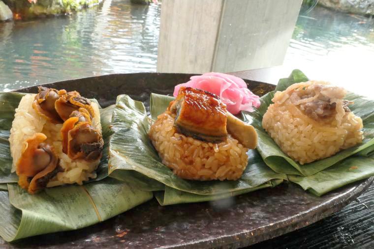 足立美術館の笹巻きおこわ
