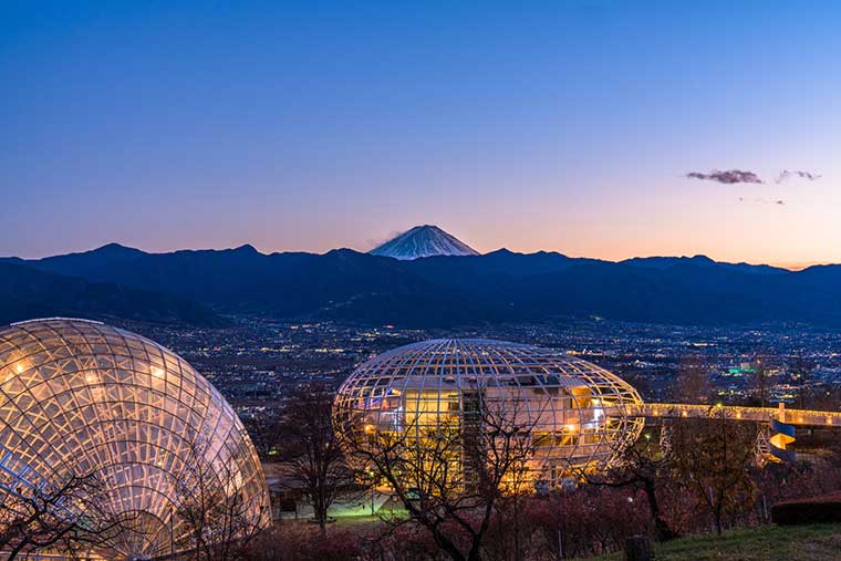 笛吹川フルーツ公園（山梨県）