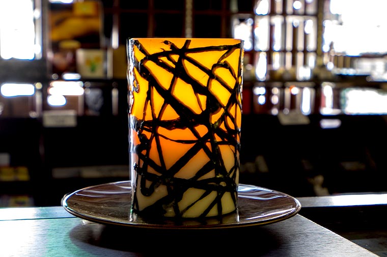 アロマ和ろうそく灯之香