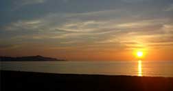 【夏の夕日】7月19日撮影