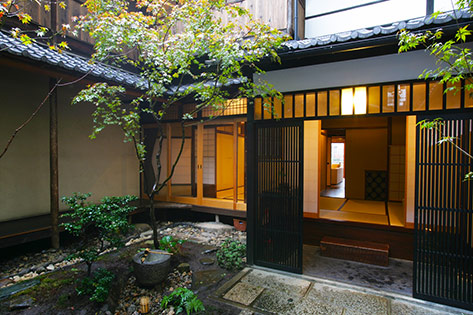 庵町家ステイ 美濃屋町　外観