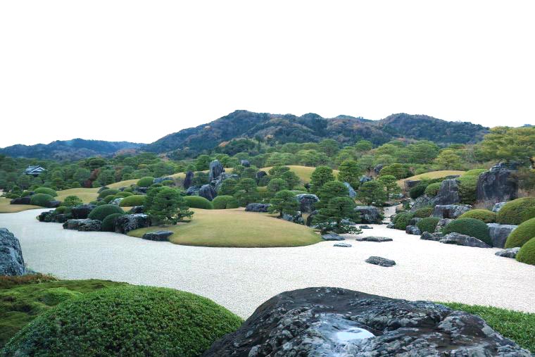 足立美術館の日本庭園