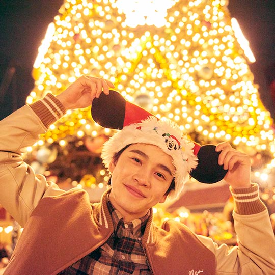 東京ディズニーシー　クリスマス　デート　鈴木康介