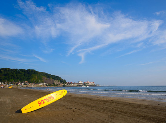材木座海水浴場