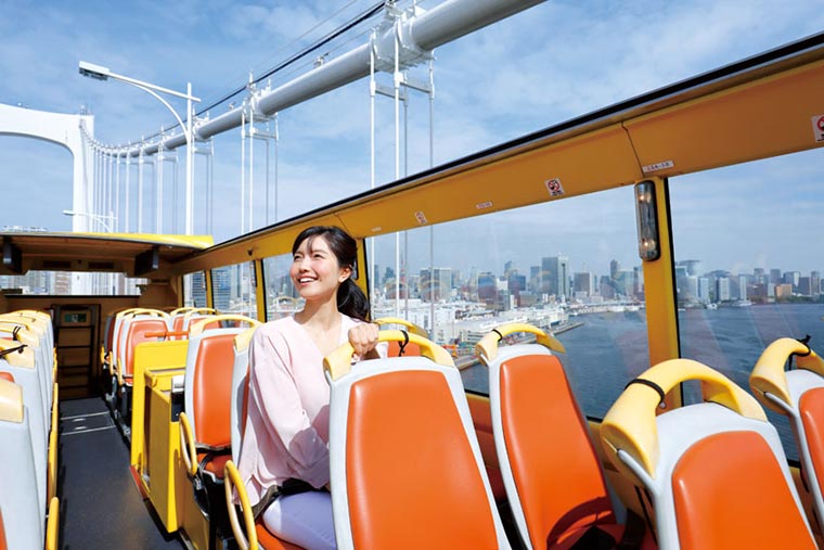 はとバス 2階建てオープンバス「'O Sola mio(オー・ソラ・ミオ)」