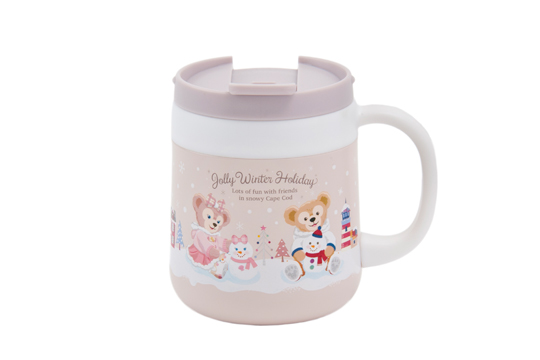 ダッフィー・クリスマス　ステンレスマグ