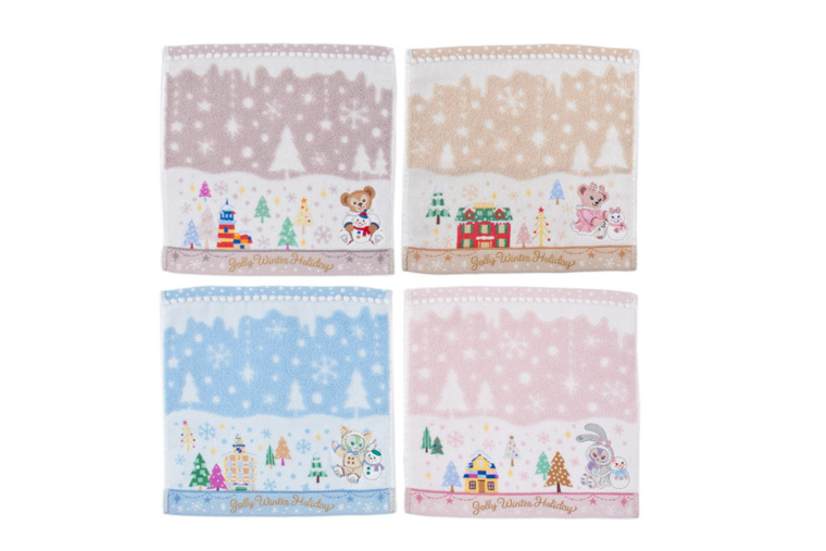 ダッフィー・クリスマス　ミニタオルセット