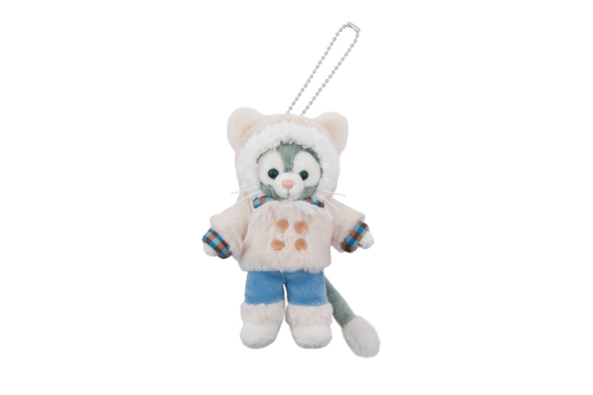 ダッフィー・クリスマス　ぬいぐるみバッジ