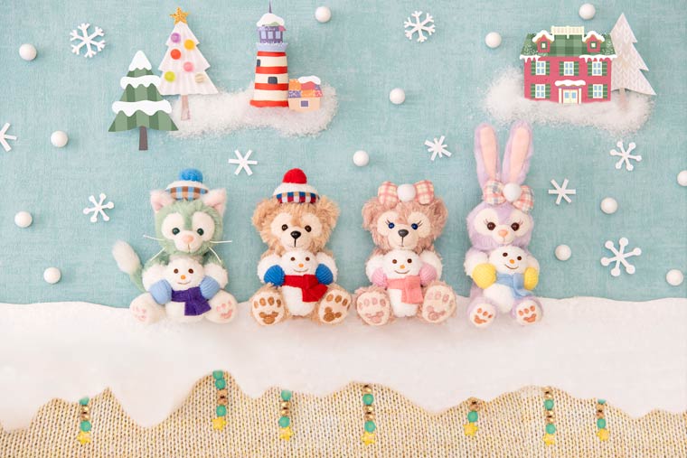 ダッフィー・クリスマス　ぬいぐるみストラップ