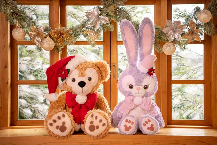 ダッフィー・クリスマス　ぬいぐるみ