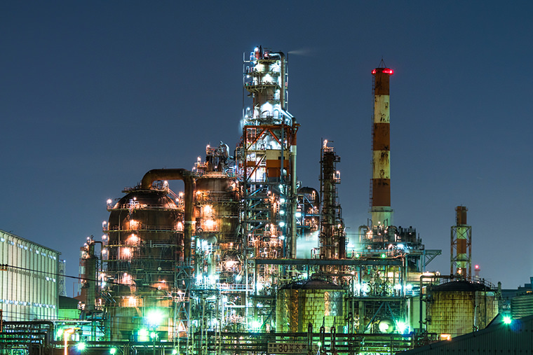 川崎市の工場夜景