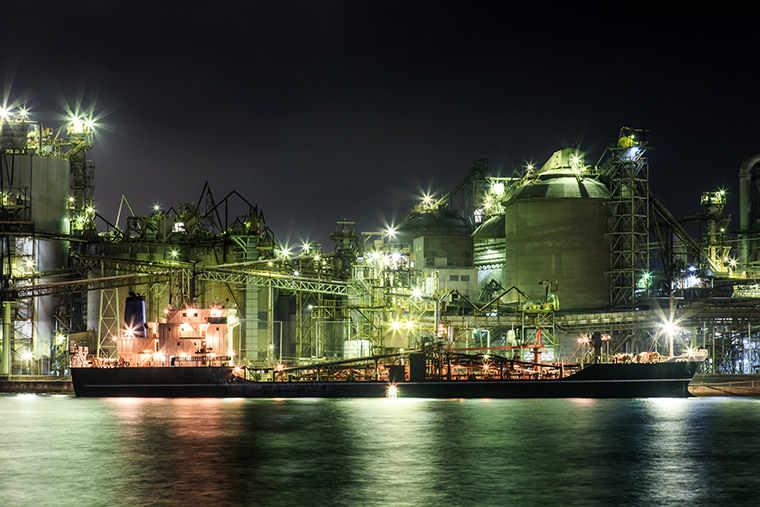 北九州市の工場夜景